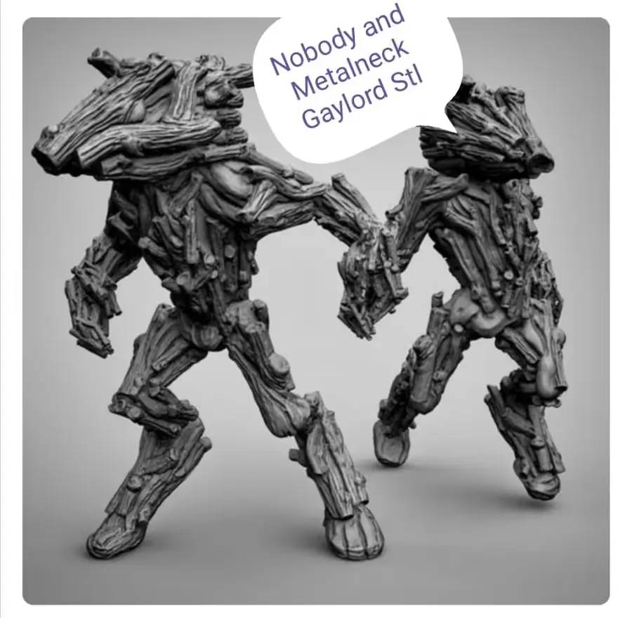 Nobody Archivo Stl Para Impresion 3D