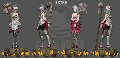 Noelle Extra Archivo Stl Para Impresion 3D