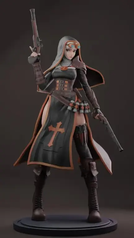 Nun Archivo Stl Para Impresion 3D