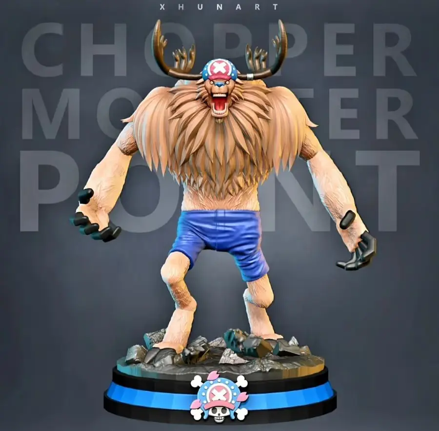 One Piece Chopper Archivo Stl Para Impresion 3D