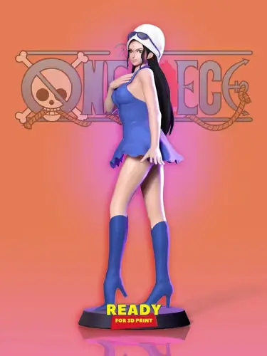 One Piece Nico Robin Nlsinh Archivo Stl Para Impresión 3d