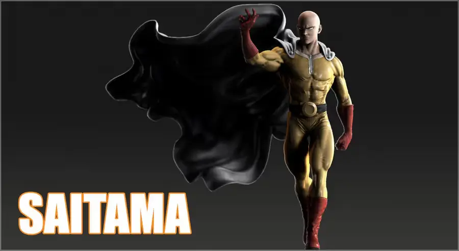 Onepunchman Saitama Archivo Stl Para Impresion 3D