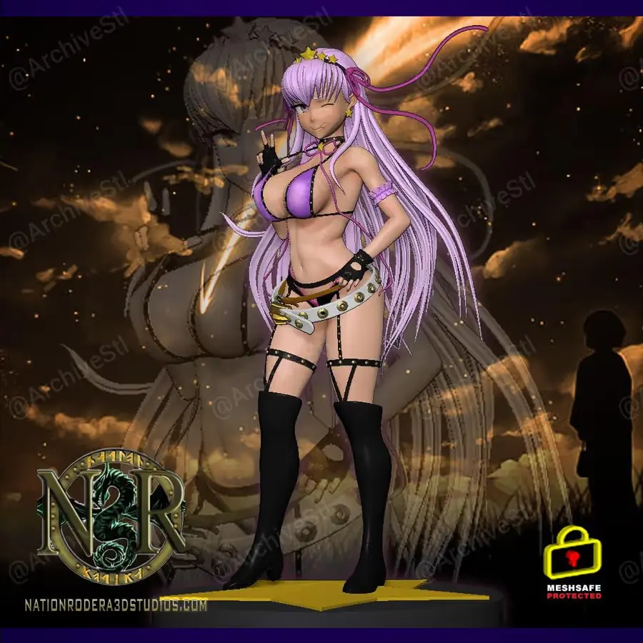 Oni Noboru Fate Gry Order Archivo Stl Obj Para Impresion 3D