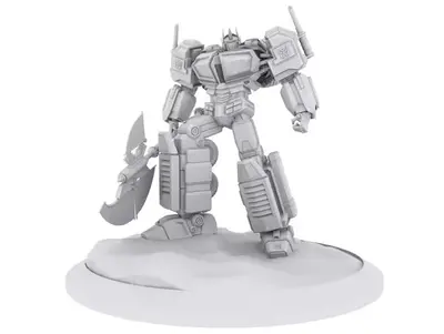 Optimus Prime War Cybertron Archivo STL para Impresion 3D