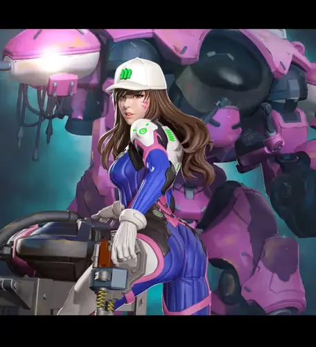 Overwatch Dva Nom Archivo Stl Para Impresión 3d