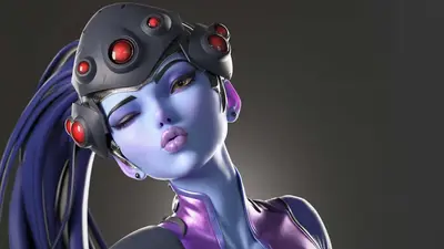 Overwatch Widowmaker Archivo Stl Para Impresion 3D