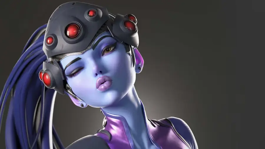 Overwatch Widowmaker Archivo Stl Para Impresion 3D
