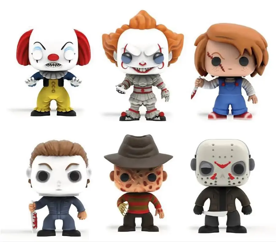 Pack Funko Terror Peliculas Archivo STL para Impresion 3D