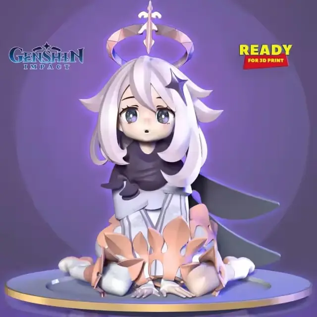 Paimon Genshin Impact Archivo Stl Para Impresion 3D