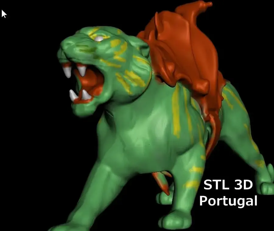 Panthor Masters Of The Universe Archivo Stl Par Impresion 3D