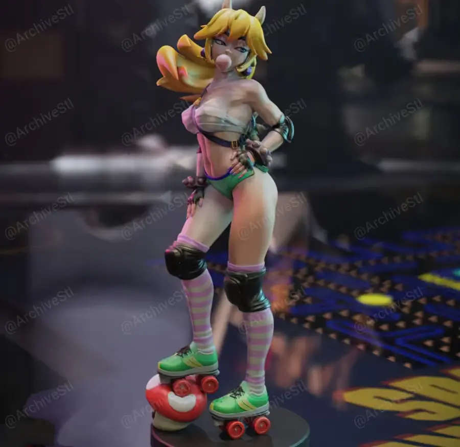 Peach Roller Archivo Stl Para Impresion 3D