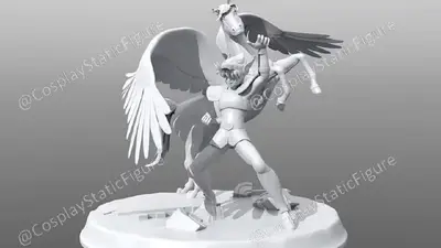 Pegasus Ryu Saint Seiya Archivo Stl Para Impresion 3D
