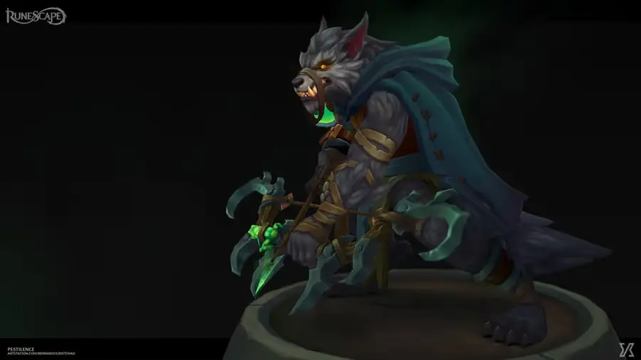 Pestilence Runescape Archivo Stl Para Impresion 3D