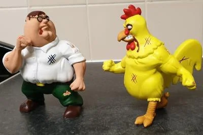 Peter Griffin Vs The Chicken  Archivo STL Impresión 3D