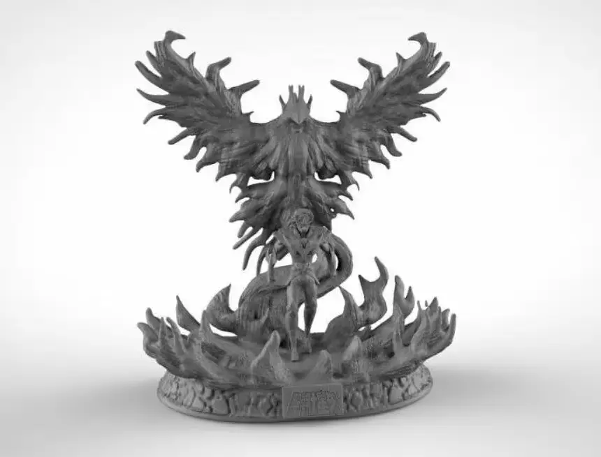 Phoenix Archivo Stl Para Impresion 3D