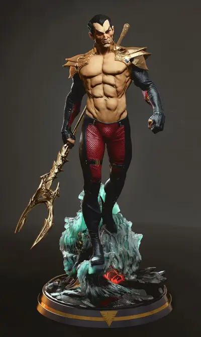 Phoenix Force Namor Archivo STL OBJ para Impresion 3D