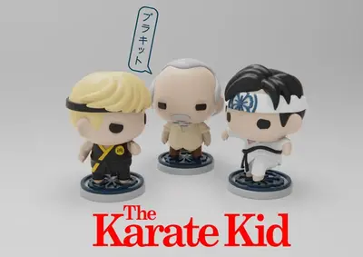 Plakit Karate Kid Daniel Archivo Stl Para Impresion 3D