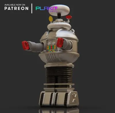 Plakit Lost In Space Robot B9 Archivo Stl Para Impresion 3D