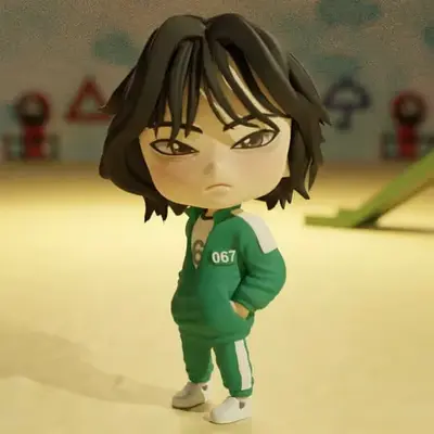 Player 67 Sae Byeok Archivo Stl Para Impresion 3D