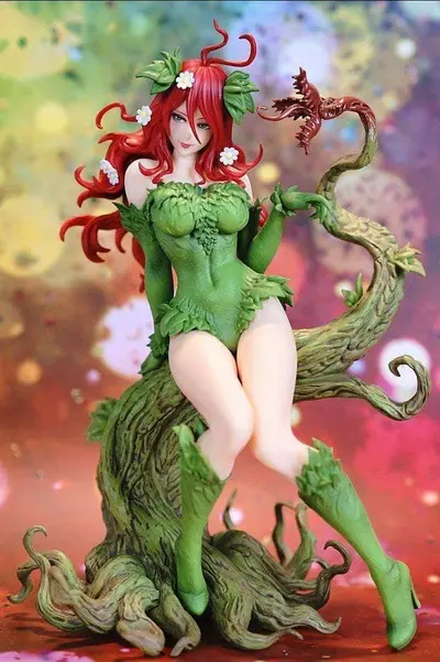 Poison Ivy Archivo Stl Para Impresion 3D