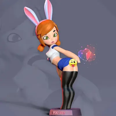 Poke Abby Fanart Nlsinh Archivos Stl Para Impresión 3d