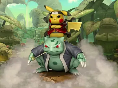 Pokemon Pikachu Naruto Archivos Stl Para Impresión 3d