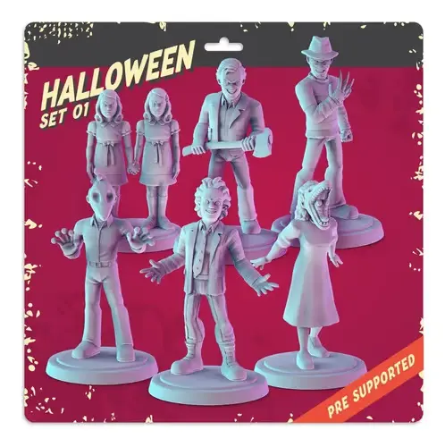 Pop Minis Halloween Octubre 22 Archivo Stl Para Impresión 3d