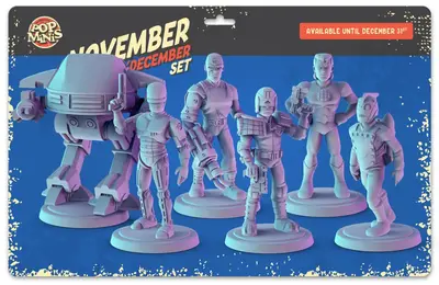 Pop Minis Justice Archivo Stl Para Impresion 3D