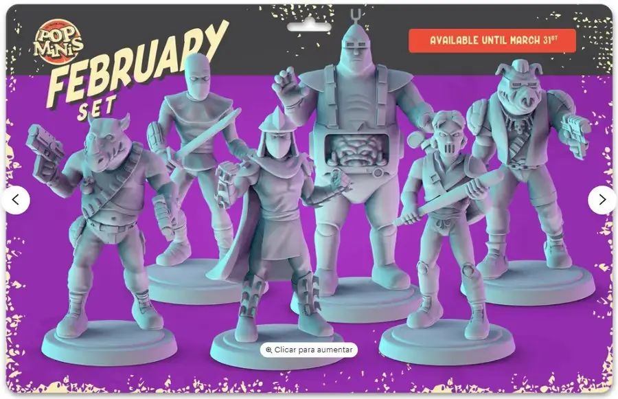 Pop Minis Tmnt Villanos Archivo Stl Para Impresion 3D