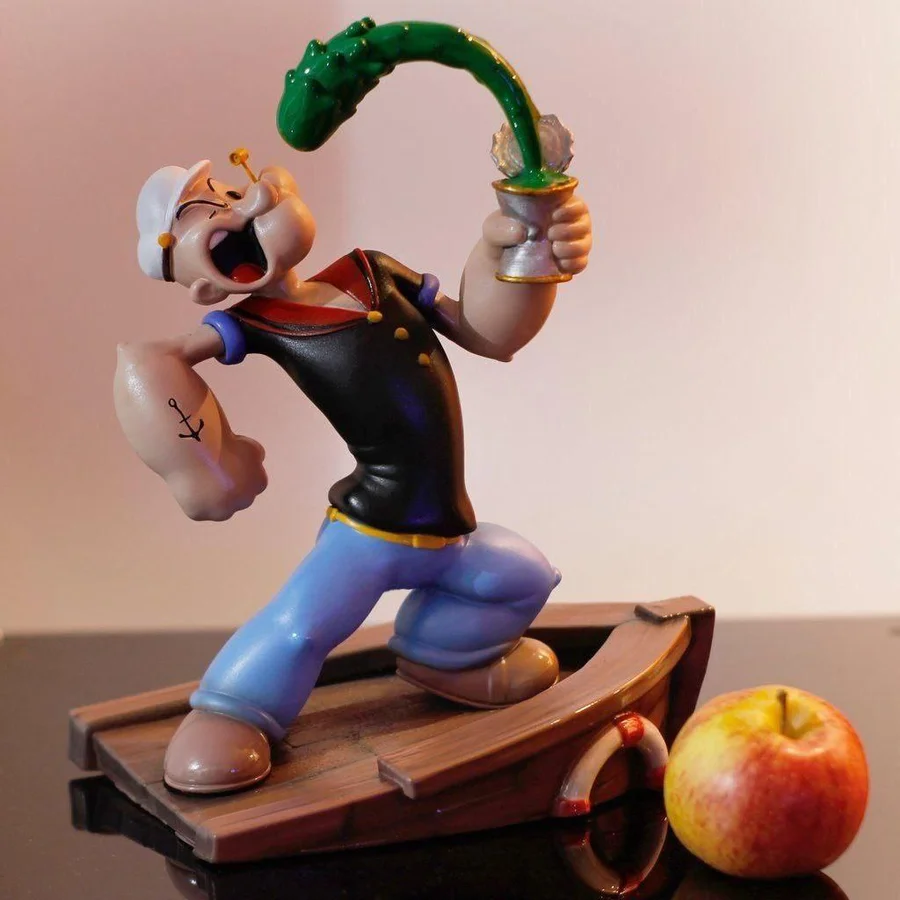 Popeye Archivo STL Impresión 3D