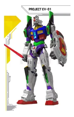 Project Ev-01 Tm3d Archivo Stl Para Impresión 3d