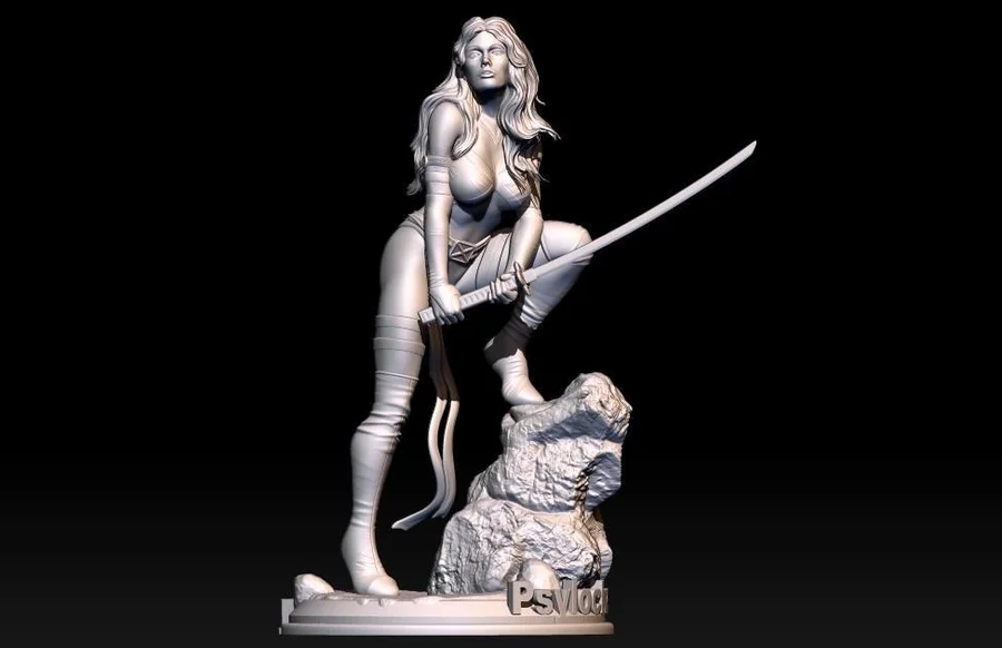 Psyloke Archivo STL Impresión 3D