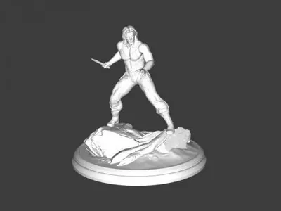 Rambo Archivo STL Impresión 3D