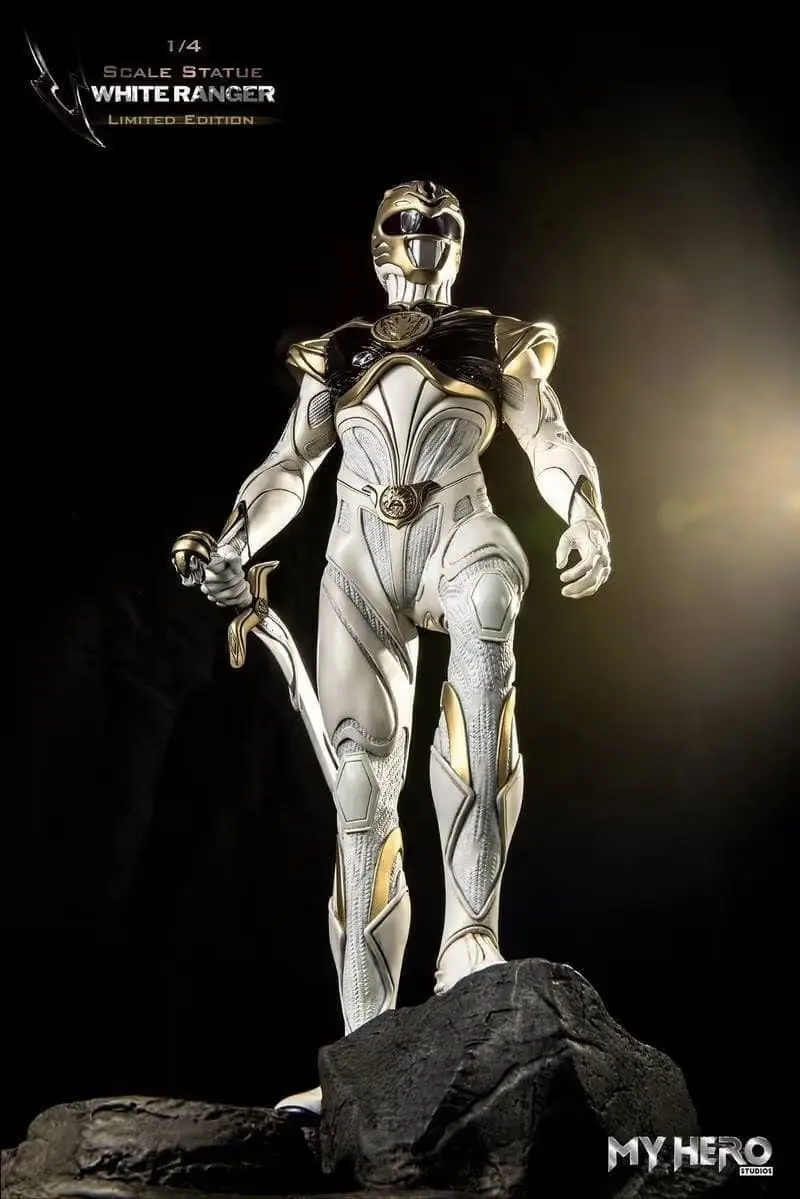 Ranger Blanco Power Ranger Archivo Stl Obj Para Impresion 3D