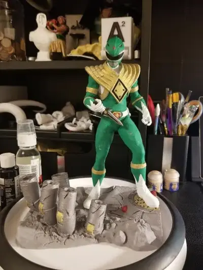 Ranger Verde Archivo Stl Para Impresion 3D