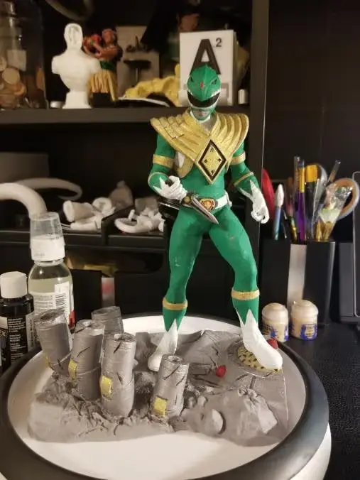 Ranger Verde Archivo Stl Para Impresion 3D