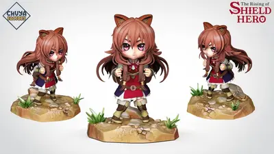 Raphtalia Archivo Stl Para Impresion 3D