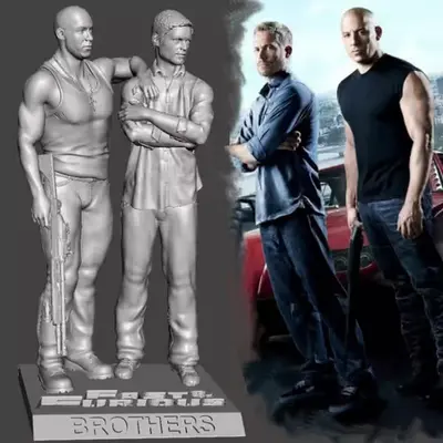 Rapidos Y Furiosos Hermanos Sparx Stl/obj Para Impresion 3d