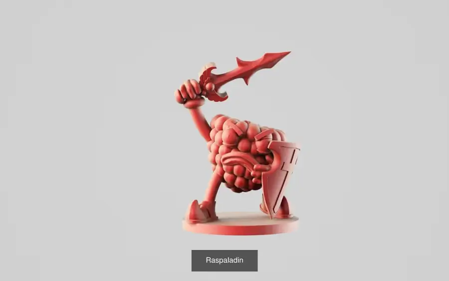 Raspaladin Archivo Stl Para Impresion 3D