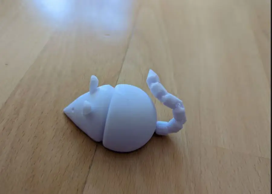 Ratón Archivo Stl Obj Para Impresion 3D