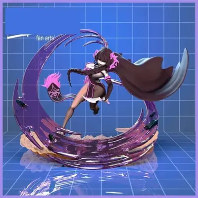 Re-zero Elsa Granhiert Redb Archivo Stl Para Impresión 3d