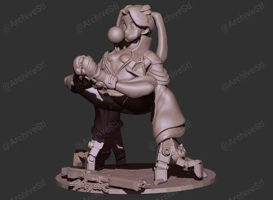 Rebecca Archivo Stl Para Impresion 3D