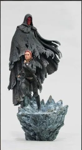 Red Skul Black Widow Diorama Archivo STL Impresión 3D