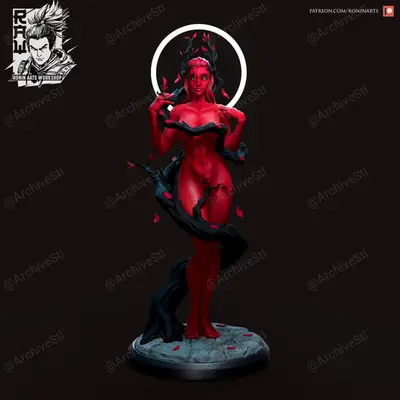 Red11 Pinup Archivo Stl Para Impresion 3D