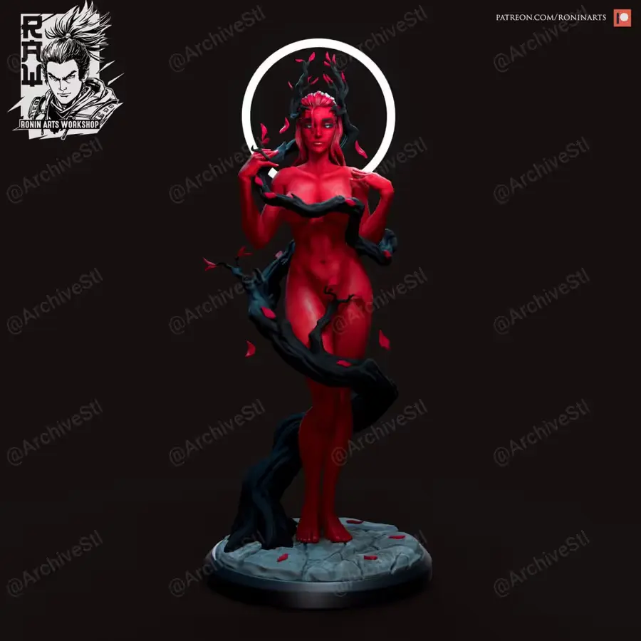 Red11 Pinup Archivo Stl Para Impresion 3D