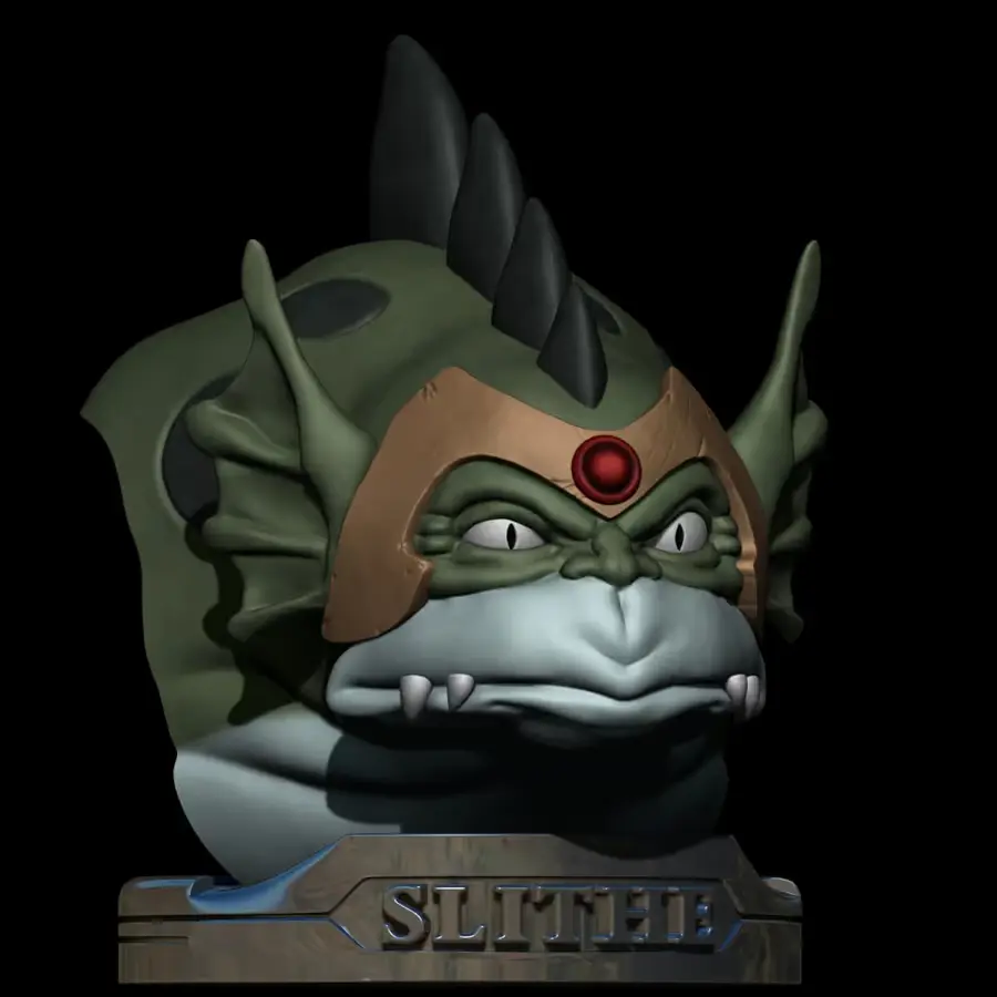 Reptilio Archivo Stl Para Impresion 3D