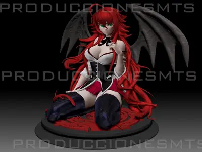 Rias Gremory High School Dxd Archivo Stl Para Impresion 3D
