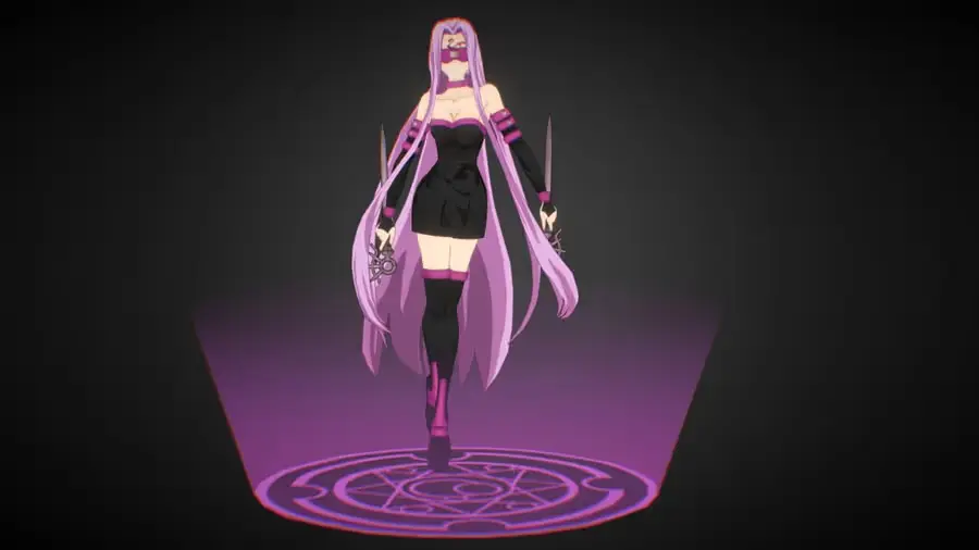 Rider Fatestay Night Archivo Stl Para Impresion 3D