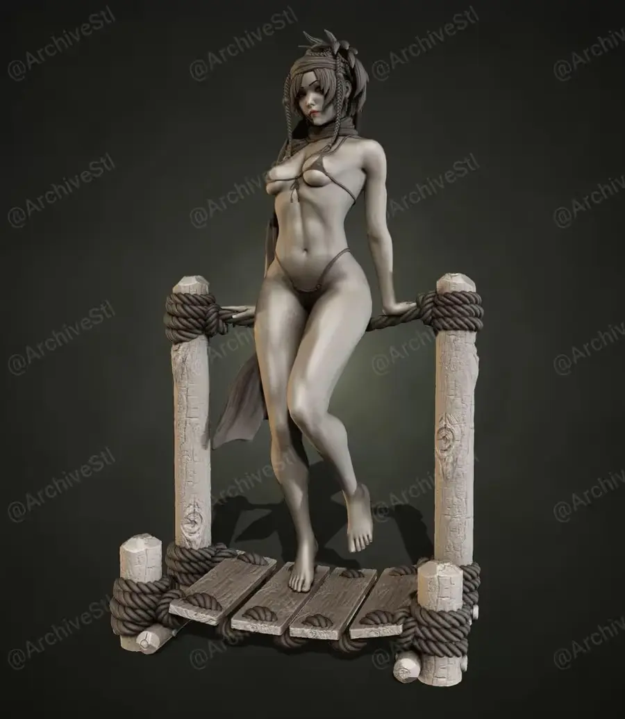 Rikku Final Fantasy Archivo Stl Para Impresion 3D