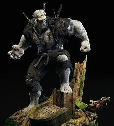 Rip Solomon Grundy Archivo Stl Para Impresion 3D